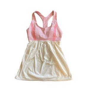 Lululemon Power Dance Tank Yoga‎ Racerback Padded Sport Bra Size 4